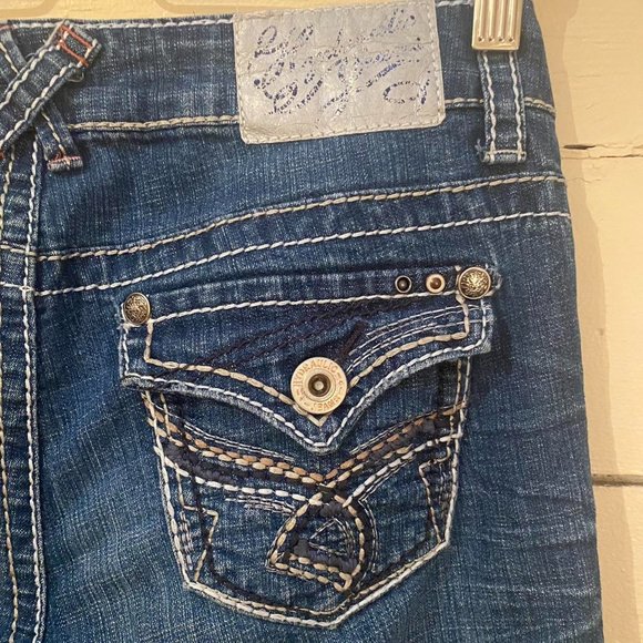 Hydraulic Women's Dark Blue Boot Cut Jeans - Picture 6 of 6